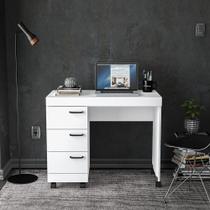 Escrivaninha Mesa Escritório 90cm 3 Gavetas Osaka