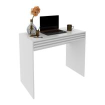 Escrivaninha/Mesa Escritório 90cm com 1 Gaveta Multimóveis CR25261