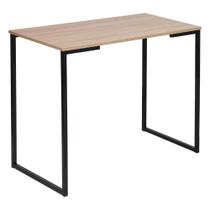 Escrivaninha-mesa Escritório 90cm Mdp-aço Carbono Multimóveis Cr25292 Preto-madeirado Escrivaninha-mesa Escritório 90cm Mdp-aço Carbono Multimóveis Cr25292 Preto-madeirado