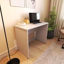 Escrivaninha Mesa Escritório 90cmx47cm 90cm Cinza Cristal