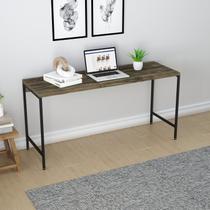 Escrivaninha Mesa Escritório Active 150cm Industrial Yescasa Carvalho Dark Escrivaninha Mesa Escritório Active 150cm Industrial Yescasa Carvalho Dark