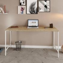 Escrivaninha Mesa Escritório Active 150cm Industrial Yescasa Marrom Escrivaninha Mesa Escritório Active 150cm Industrial Yescasa Marrom