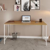 Escrivaninha Mesa Escritório Active 150cm Industrial Yescasa Marrom Escrivaninha Mesa Escritório Active 150cm Industrial Yescasa Marrom