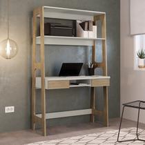 Escrivaninha Mesa Escritório com Estante Primazzia