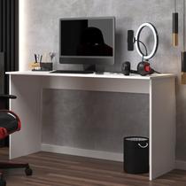 Escrivaninha Mesa Escritório Compact 135cm Branco