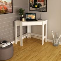 Escrivaninha Mesa Escritório de Canto com 1 Gaveta ME4172 Espresso Móveis Escrivaninha Mesa Escritório de Canto com 1 Gaveta ME4172 Espresso Móveis