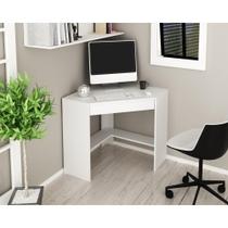 Escrivaninha/Mesa Escritório De Canto Cr25064 Branca Escrivaninha/Mesa Escritório De Canto Cr25064 Branca