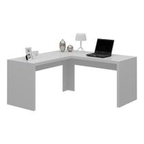 Escrivaninha/Mesa Escritório de Canto Multimóveis CR25024 Branca Escrivaninha/Mesa Escritório de Canto Multimóveis CR25024 Branca