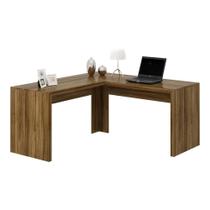 Escrivaninha/Mesa Escritório de Canto Multimóveis CR25024 Nogal Escrivaninha/Mesa Escritório de Canto Multimóveis CR25024 Nogal