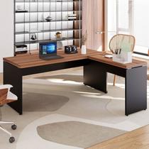 Escrivaninha Mesa Escritório Diretor em L 170x160cm Espresso Móveis