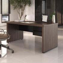 Escrivaninha Mesa Escritório Diretor em Tamburato com 2 Gavetas 1,6m Elegance Escrivaninha Mesa Escritório Diretor em Tamburato com 2 Gavetas 1,6m Elegance