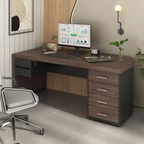 Escrivaninha Mesa Escritório Diretor em Tamburato com 6 Gavetas Escrivaninha Mesa Escritório Diretor em Tamburato com 6 Gavetas