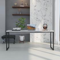 Escrivaninha Mesa Escritório Diretor Estilo Dynamica 60cm Industrial Yescasa Branco Chess e Preto Escrivaninha Mesa Escritório Diretor Estilo Dynamica 60cm Industrial Yescasa Branco Chess e Preto