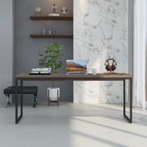 Escrivaninha Mesa Escritório Diretor Estilo Industrial 180cm Dynamica Yescasa