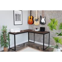 Escrivaninha Mesa Escritório em L 135x135