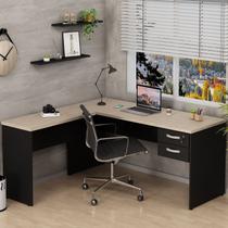 Escrivaninha Mesa Escritório em L 160x150cm com Gaveta