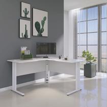 Escrivaninha Mesa Escritório em L Estação de Trabalho 1200 Maxxi