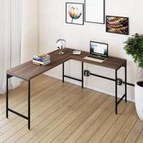 Escrivaninha Mesa Escritório em L Estilo Active 150cm Industrial Yescasa