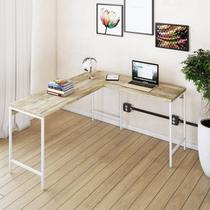 Escrivaninha Mesa Escritório em L Estilo Active 150cm Industrial Yescasa Escrivaninha Mesa Escritório em L Estilo Active 150cm Industrial Yescasa