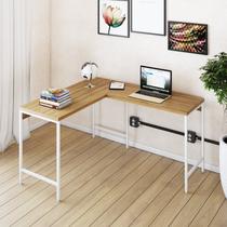 Escrivaninha Mesa Escritório em L Estilo Industrial 120x140cm Active Escrivaninha Mesa Escritório em L Estilo Industrial 120x140cm Active