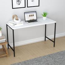 Escrivaninha Mesa Escritório Estilo Active 120cm Industrial Yescasa Branco Chess