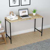 Escrivaninha Mesa Escritório Estilo Active 120cm Industrial Yescasa Carvalho