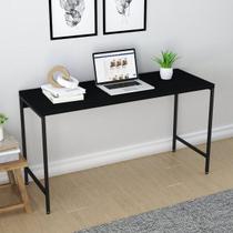 Escrivaninha Mesa Escritório Estilo Active 135cm Industrial Yescasa Preto Escrivaninha Mesa Escritório Estilo Active 135cm Industrial Yescasa Preto