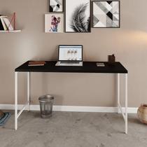 Escrivaninha Mesa Escritório Estilo Active 135cm Industrial Yescasa Preto
