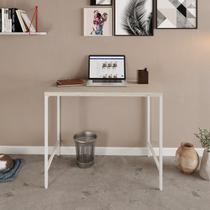 Escrivaninha Mesa Escritório Estilo Active 90cm Industrial Yescasa Branco Escrivaninha Mesa Escritório Estilo Active 90cm Industrial Yescasa Branco
