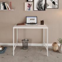 Escrivaninha Mesa Escritório Estilo Active 90cm Industrial Yescasa Branco Escrivaninha Mesa Escritório Estilo Active 90cm Industrial Yescasa Branco