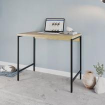 Escrivaninha Mesa Escritório Estilo Active 90cm Industrial Yescasa Lâmina Mel