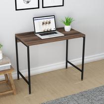 Escrivaninha Mesa Escritório Estilo Active 90cm Industrial Yescasa Nogal