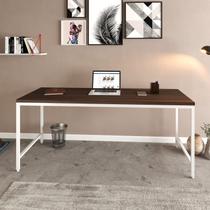 Escrivaninha Mesa Escritório Estilo Diretor Active 180cm Industrial Yescasa