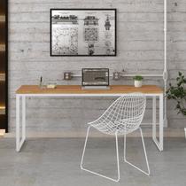 Escrivaninha Mesa Escritório Estilo Industrial Diretor 180cm Kuadra