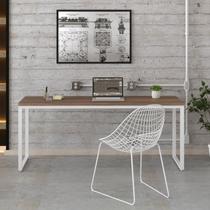 Escrivaninha Mesa Escritório Estilo Industrial Diretor 180cm Kuadra