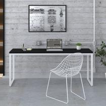 Escrivaninha Mesa Escritório Estilo Industrial Diretor 180cm Kuadra