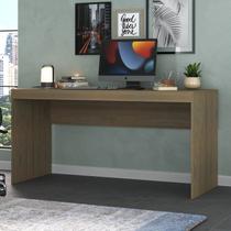 Escrivaninha Mesa Escritório Home Office 150cm Nogal Marrom Escrivaninha Mesa Escritório Home Office 150cm Nogal Marrom