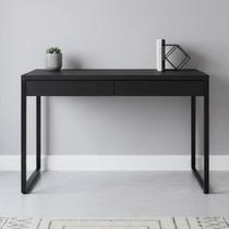 Escrivaninha Mesa Escritório Industrial 120cm 2 Gavetas Kuadra