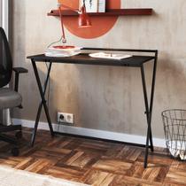 Escrivaninha Mesa Escritório Industrial Dobrável 94cm Simples P1022 Escrivaninha Mesa Escritório Industrial Dobrável 94cm Simples P1022