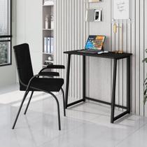 Escrivaninha Mesa Escritório Industrial Dobrável Fit Yescasa