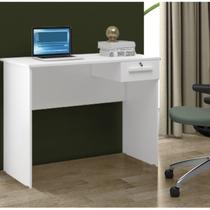 Escrivaninha Mesa Escritório Mesa com Gaveta Hanna X 105cm Branco