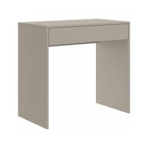 Escrivaninha Mesa Escritório Office Infinity 1 Gaveta 80cm Níquel Cinza Escrivaninha Mesa Escritório Office Infinity 1 Gaveta 80cm Níquel Cinza