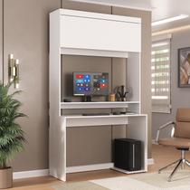 Escrivaninha Mesa Escritório para Computador 1 Porta Viena Espresso Móveis