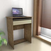 Escrivaninha Mesa Escritório Pequena com Gaveta e Suporte de Teclado Bella 63cm X 79cm