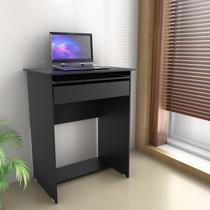 Escrivaninha Mesa Escritório Pequena com Gaveta e Suporte de Teclado Bella 63cm X 79cm
