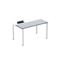 Escrivaninha Mesa Escritório Plataforma para 1 Pessoa com Caixa de Tomada PSC 120cm Industrial Grafito E Branco Escrivaninha Mesa Escritório Plataforma para 1 Pessoa com Caixa de Tomada PSC 120cm Industrial Grafito E Branco