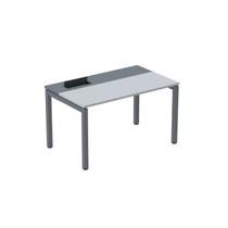 Escrivaninha Mesa Escritório Plataforma para 1 Pessoa com Caixa de Tomada PSC 160cm Industrial Cinza E Grafito Escrivaninha Mesa Escritório Plataforma para 1 Pessoa com Caixa de Tomada PSC 160cm Industrial Cinza E Grafito