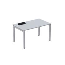 Escrivaninha Mesa Escritório Plataforma para 1 Pessoa com Caixa de Tomada PSC 160cm Industrial Cinza Escrivaninha Mesa Escritório Plataforma para 1 Pessoa com Caixa de Tomada PSC 160cm Industrial Cinza
