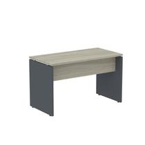 Escrivaninha Mesa Escritório Retangular 120CMX60CM P25 120cm Nogueira Casablanca e Grafito Preto Escrivaninha Mesa Escritório Retangular 120CMX60CM P25 120cm Nogueira Casablanca e Grafito Preto