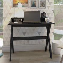Escrivaninha Mesa Escritório Retrô com Pés Angulares 3 Nichos Itália